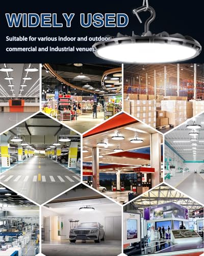 150W UFO LED High Bay Light, Aluminum LED Shop Lights with 19500LM - size: 150W