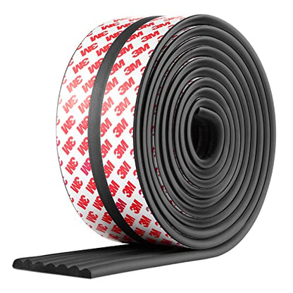 Baby Proofing Edge Protector 6.6 feet with 3M Strong Adhesive Pre-Taped, Baby Proof Padding Extra Wide Edge Safety Guards for Sharp Edges, Table, Desk- Black - color: Black- 6.6 Feet