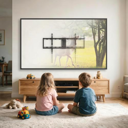 Heavy Duty Tilting TV Wall Mount for 43-100 Inch TVs up to 165 lbs - size: 100 Inch