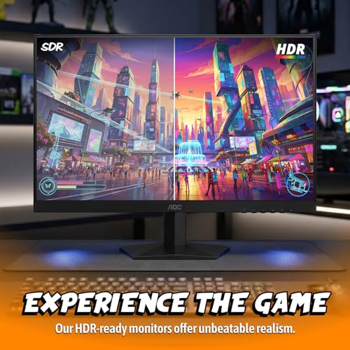 AOC 27" Gaming Monitor QHD 260Hz Overclocked IPS NVIDIA G-SYNC Q27G41ZE - size: 27" 240Hz IPS
