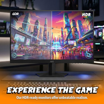 AOC 27" Gaming Monitor QHD 260Hz Overclocked IPS NVIDIA G-SYNC Q27G41ZE - size: 27" 240Hz IPS