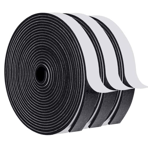 MAGZO 3/4in Wide X 1/8in Thick Foam Tape for Door Sealer - size: 3/4in * 1/8in * 50FT