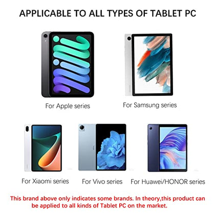 360 Degree Rotating Sticky Tablet Stand, Multi-Angle Adjustable Adhesive Tablet Stand with Hand Strap, Compatible with iPad Pro 11/12.9, Air, Samsung Galaxy Tabs, 9.7"-13" Tablets - color: Black, size: 6.22inch