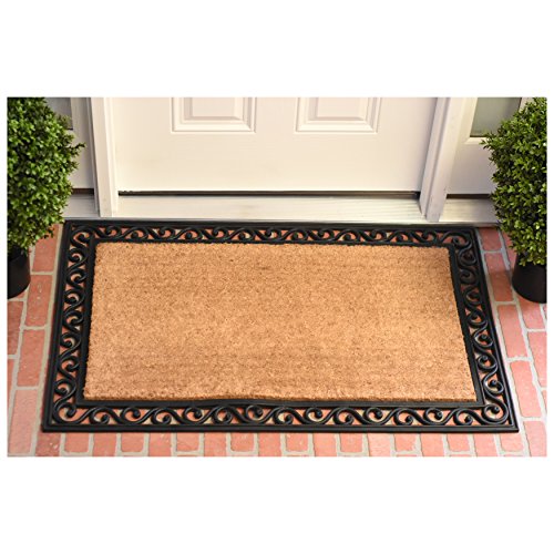 Calloway Mills 100062236NP Rembrandt Heavy-Duty 22" X 36" Over-Sized Doormat - size: 1'10" x 3' (Rectangular)