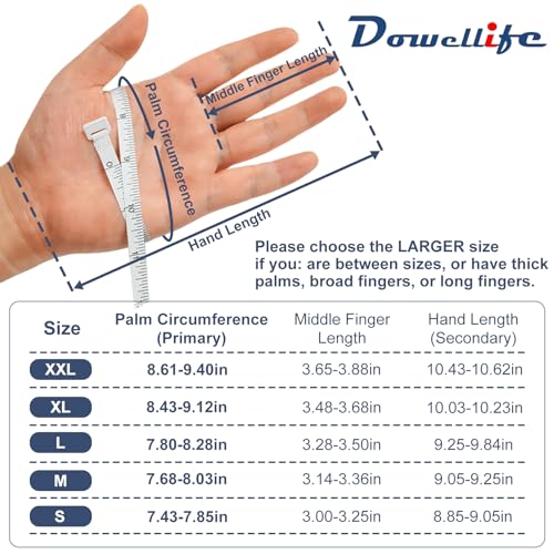 Dowellife Comfortable ANSI A9 Cut Resistant Glove Food Grade, Mesh Metal Kithcen Glove for Chef Oyster Shucking Mandoline Knife Butcher Meat Cutting(Large-3 Pcs) - size: Large (Pack of 3)