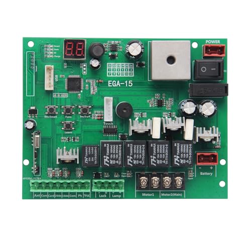 EGA-15 Swing Gate Opener Control Board, Only Compatible with All Gyxel & JUJIANG Swing Gate Opener