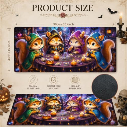 Nuxovilar Large Gaming Mouse Pad Desk Mat, 15.7x35.4 Inches Polyester - color: Nu-xh-67116
