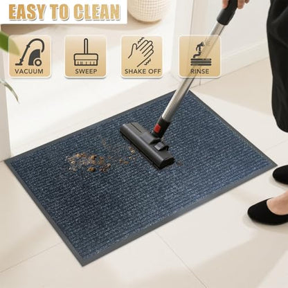 Front Door Mat, 2'x6'Indoor Outdoor Welcome Commercial Floor Mats - size: 24"x72"