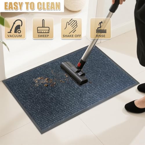 Front Door Mat, 4'x6'Indoor Outdoor Welcome Commercial Floor Mats - size: 48"x72"