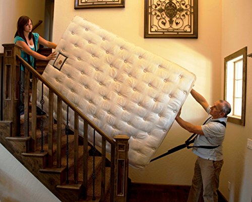 Ready Lifter Shoulder Moving Straps for Furniture, Appliances, Heavy or Bulky Easy to Adjust for Carrying and Lifting Heavy Objects up to 600 LB and 12' Long