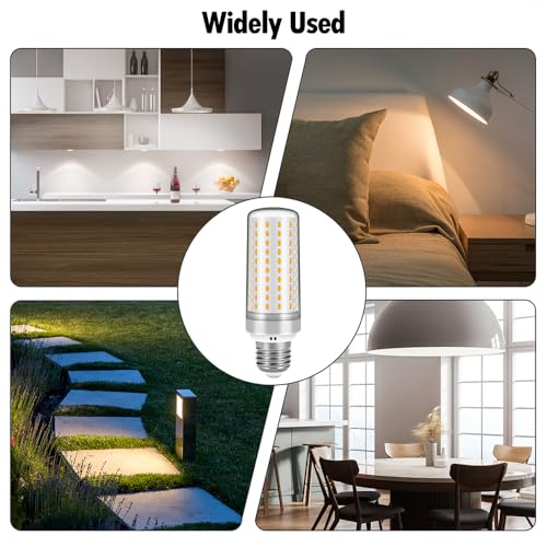 E26 LED Bulbs, 30W Equivalent 250W, 2 Pack 3000K Warm White Light - color: 3000k Warm White Light