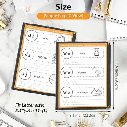 4PCS 8.5 x 11" Menu Covers, 4 Page 8 View Clear Morning Menu