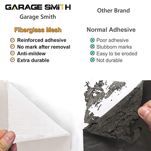 AMPULLA GWP02S Garage Wall Protector Car Door Protectors, Designed in Germany (2, White) - color: White