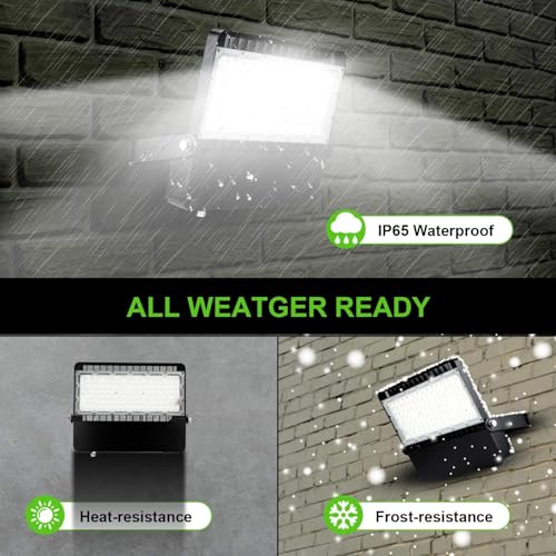 ledmo 240W Outdoor LED Flood Light, 36000 Lumens Large Area Lighting - size: Standard/240