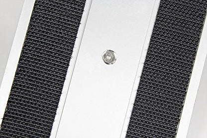 CleanAide Flat Mop Plate Frame for Microfiber Pads, Commercial-Grade Aluminum with 360° Swivel, Hook and Loop Fastening, Lightweight and Durable, Gray, Frame Only, 24 Inches - size: 24