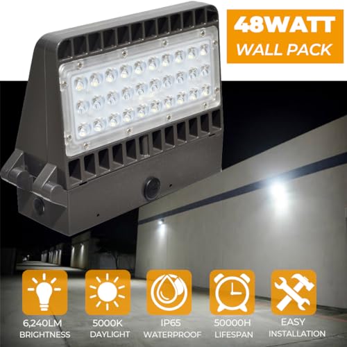 LED Wall Pack Lights 48 Watt – Commercial Outdoor LED Security Lighting