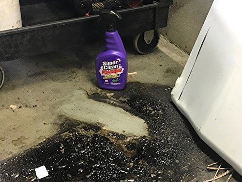 Super Clean Foaming Multi-Surface All Purpose Cleaner Degreaser Spray, Biodegradable, Full Concentrate, 32 ounce