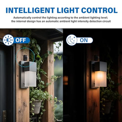 3 Pack Dusk to Dawn Sensor for Outdoor Lighting