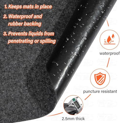 22 x 8.8FT Extra Large Garage Floor Mat,Absorbent Oil Spill Mat - size: GFM-22 x 8.8FT
