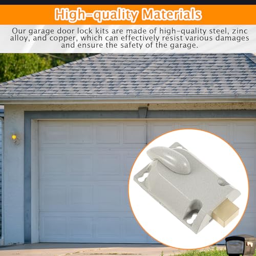 MorningRo A Set Garage Door Locks Set with Keys Twist Deadbolt Locks - style: Single Unit