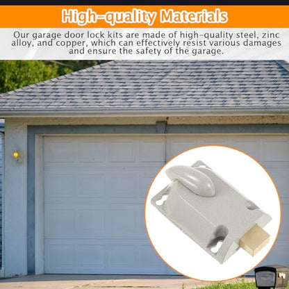 MorningRo A Set Garage Door Locks Set with Keys Twist Deadbolt Locks - style: Single Unit