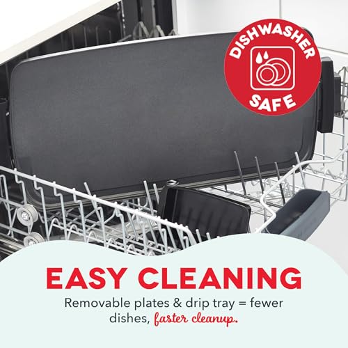 Dash Deluxe Everyday Electric Griddle, Removable Nonstick Plate, Navy - color: Navy
