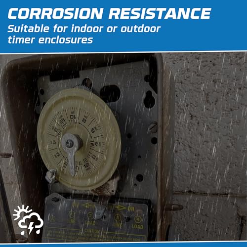 156T1978A Time Trippers Kit Compatible Replacement for Intermatic T100 Series Timer Clock Dials - 2 ON, 2 Off Trippers & 4 Screws - Mechanical Timer Switch Parts for Pool, Sprinkler, HVAC & Lighting