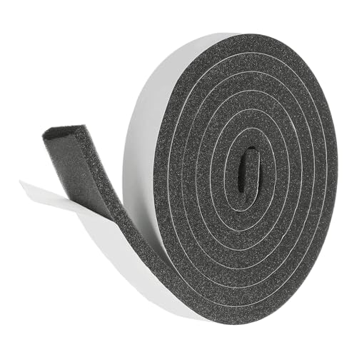 uxcell Weather Stripping Door Seal, 1" x 3/8" (1 Roll, 6.5Ft) - size: 1" x 3/8" (6.5 Ft)
