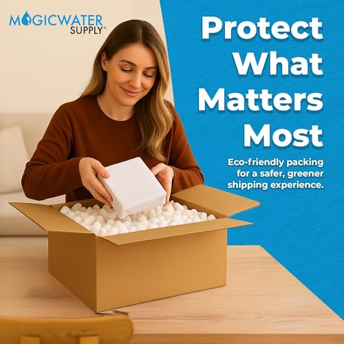 MagicWater Packing Peanuts for Shipping - Void Filler Cushion - 3.5 Cu Ft - size: 3.5 Cu Ft