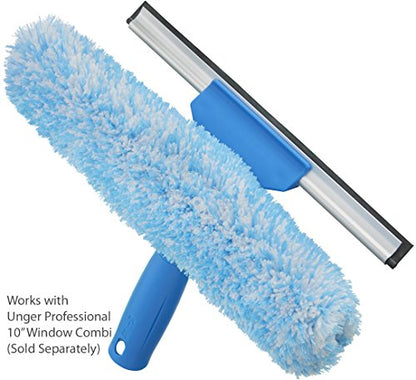 Unger Professional Combi Window Cleaning Tool Refill Sleeve, 10" - size: 10-inch