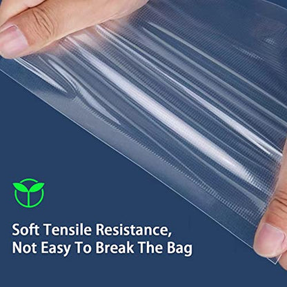 Vacuum Sealer Bags, Food Vacuum Sealer Bag, 100Pcs 4.7" x 6.7" Smell Proof Bags, Heavy Duty, Puncture Prevention, Boilsafe, Freezable, BPA Free, Commercial Grade, Fit Airtight Food Storage Sous Vide - size: 4.7 x 6.7 Inch 100 Pcs