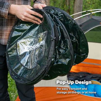 Coghlan's Pop-Up Lightweight Trash Can – Collapsible Waste Bin for Camping, RV, Outdoor Events, and Travel – Durable, Compact, and Easy to Store – 29.5 Gallon - color: Trash Can - 29.5 Gallon
