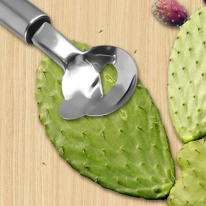 3 PCS Cactus Peeler Tool, Multifunctional Cactus Peeling Knife Tool, 7.48x1.81in Ergonomic Design, Easy to Clean, Suitable for Cooking Cactus Noodles in the Kitchen