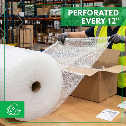 UPSable Bubble Roll, Small Bubble 3/16", 48 in x 200 FT - size: Medium Bubble – 24" x 200 Ft