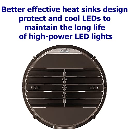 LuminaGuard 43W LED Yard Light, Dark Bronze Outdoor Barn Light
