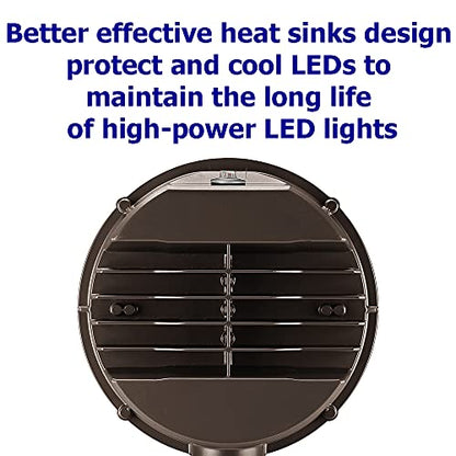 LuminaGuard 43W LED Yard Light, Dark Bronze Outdoor Barn Light