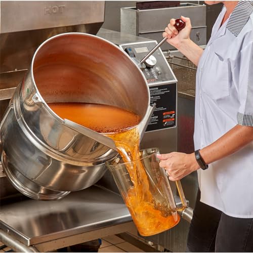 Cambro 400MCH150 High Heat Measuring Cup 4 Quart Amber Case of 1
