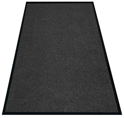 Front Door Mat, 3' x 5' Extra Large Commercial Industrial Rug Heavy Duty Outdoor Indoor Entryway Doormat Low Profile Welcome Entry Door Mat Non Slip Backing for Entrance Home Office,Black - size: 3x5FT