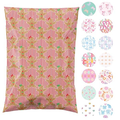 Pretty Package Store Poly Mailers 14.5x19, Gingerbread, 100 Pack - color: Gingerbread, size: 14.5x19