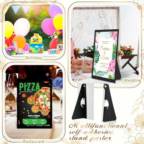 Marspark 12 Pack Poster Stand,12 Inch,Black - color: Black, size: 12 Inch