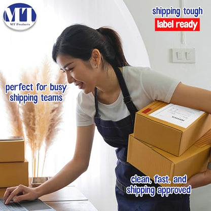 MT Products Clear Plastic Blank Envelope Pouch 9.5" x 12" - Disposable Packing List for Shipping - Pack of 500 - size: 9.5 X 12 Inch