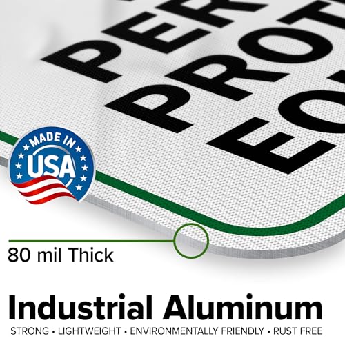 Think Safety First Wear Personal Protective Equipment Sign, 18"x24" 0.80 - size: 18x24 Reflective Aluminum