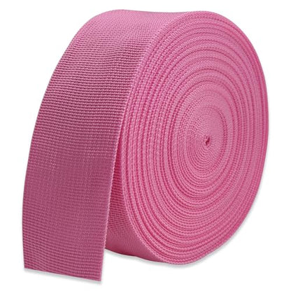 2" Deep Pink Wide Webbing Straps 12yd for Lawn Chair,Bag &Sewing - color: Deep Pink 30