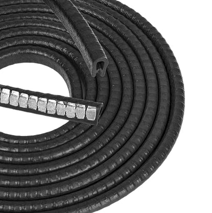 Edge Trim Black Small, Fits 1/16" (30 Feet) - size: 30 Feet