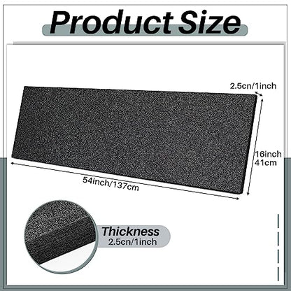 Ramede 54 X 16 X 1 Inch Polyethylene Foam Sheet for Gun Case - size: 54 x 16 x 1 Inch