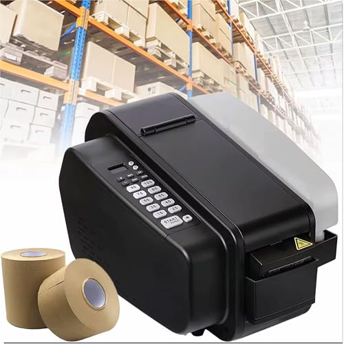 Neo-Pure Reinforced Kraft Gum Tape Grade 240 72mm x 1000 ft Water Activated Natural Brown Heavy Duty Carton Sealing Shipping Tape (Kraft, 1 Roll)