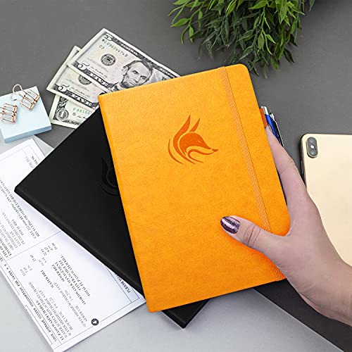 Clever Fox Check Register Book, Checkbook Ledger, 5.8x8.3 Yellow - color: Yellow, size: A5 (5.8'' x 8.3'')