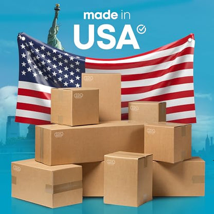 IDL Packaging B-666-25 Packaging Cube Corrugated Shipping Boxes 6"L x 6”W x 6"H (Pack of 25) -"Mug Size Box" Excellent Choice of Strong Packing Boxes for USPS, UPS, FedEx Shipping - size: 6 * 6 * 6" (Small Boxes)