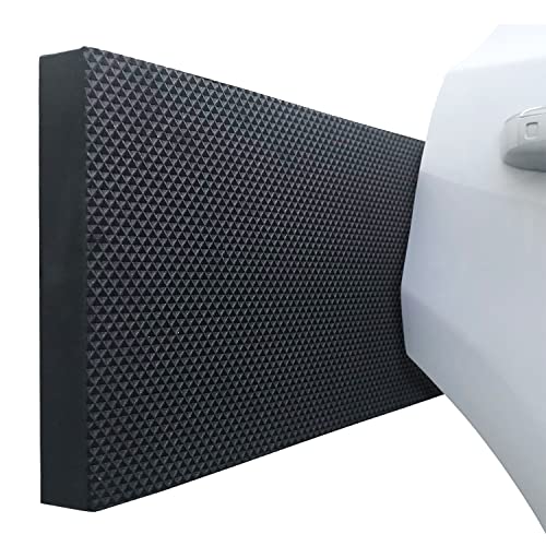 AMPULLA GWP02S Garage Wall Protector Car Door Protectors, Designed in Germany (2, Black) - color: Black