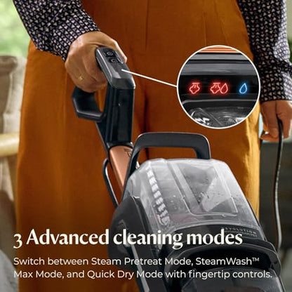 BISSELL Revolution HydroSteam Pet Carpet Cleaner, 3432 - style: HydroSteam Pet